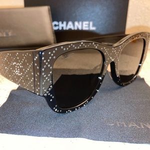 Chanel Crystal Sunglasses